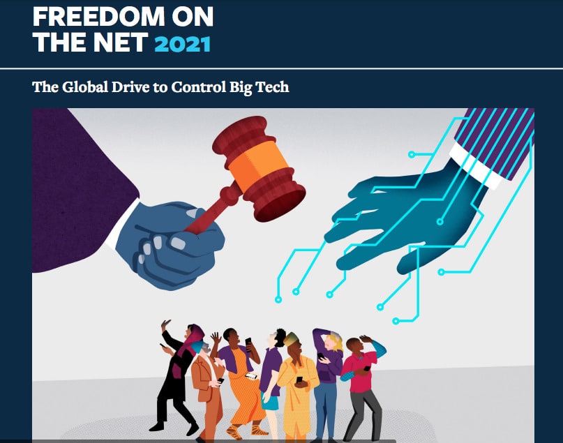 Internet, Freedom House: libertà in rete in calo da 11 anni consecutivi