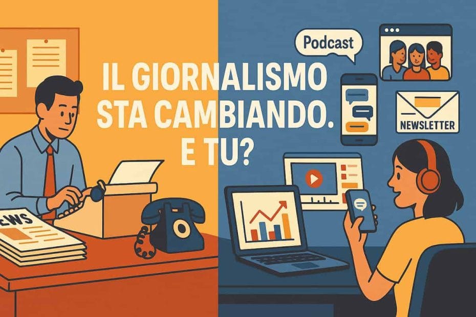 Come cambia il giornalismo oggi