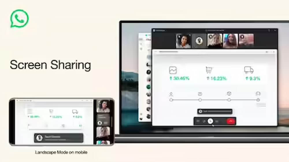 WhatsApp Screen Sharing