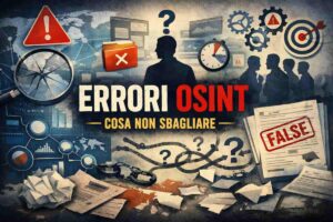 Il nostro Blog 14 Errori Osint cosa non sbagliare